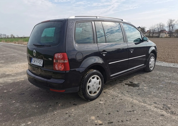 Volkswagen Touran cena 17500 przebieg: 110000, rok produkcji 2007 z Grajewo małe 154